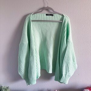 OverSized Green Sweater